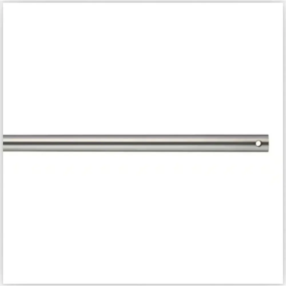 24 in. Brushed Steel Extension Downrod, 1/2 in. Inside Diameter